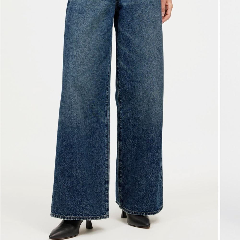 Madewell Dark Blue Flare Jeans